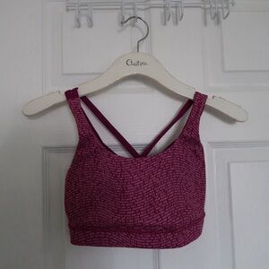 Lululemon 2016 Seawheeze Limited Edition Energy Sports Bra Size 4